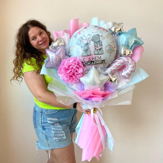 Craft bouquet of balloons