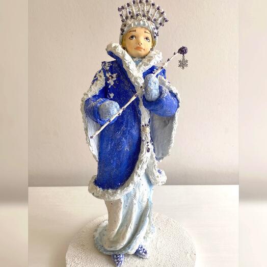 Ватная игрушка Снегурочка