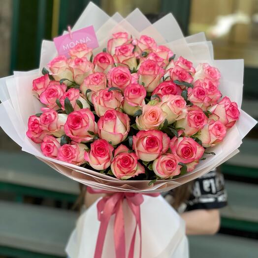 Шикарный букет из Джумилий 39