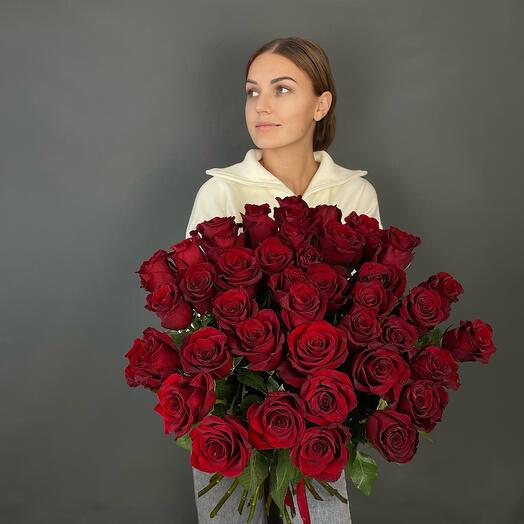 51 Роза Эквадор 70 см