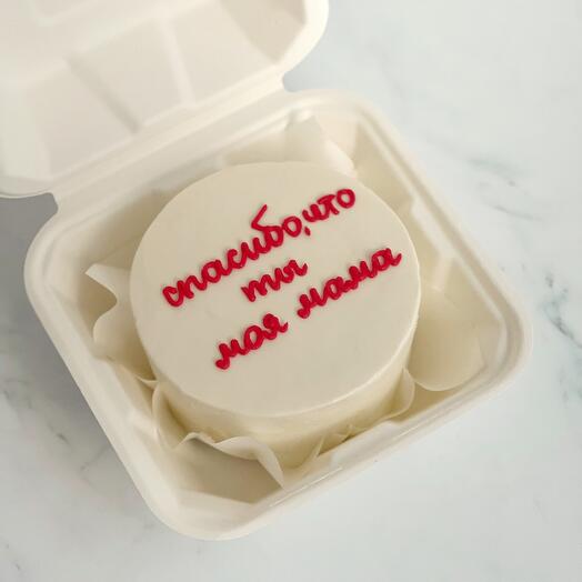 Бенто торт маме