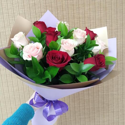 Bouquet of roses "Only you"