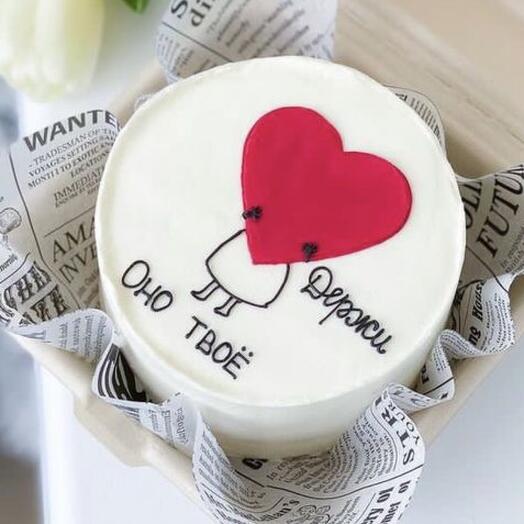 Bento cake hold my heart