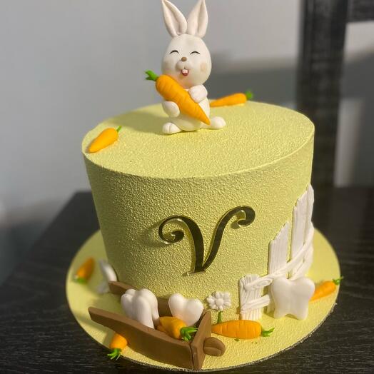 Торт зайчик