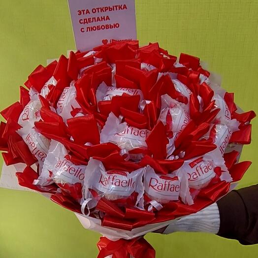 Букет из конфет Raffaello