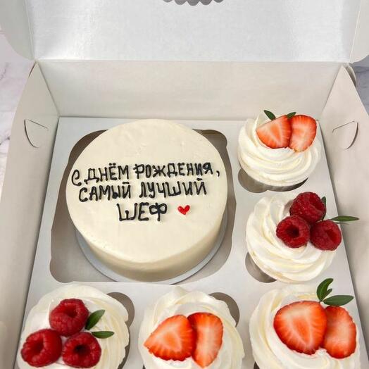 Mini cake From the heart
