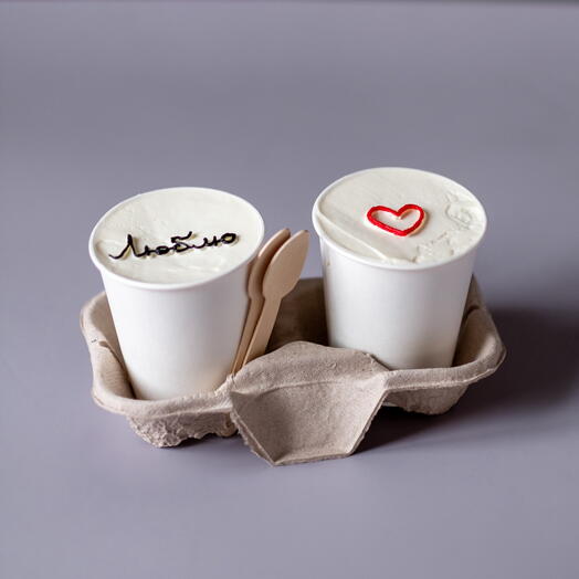 Cake to go «люблю»