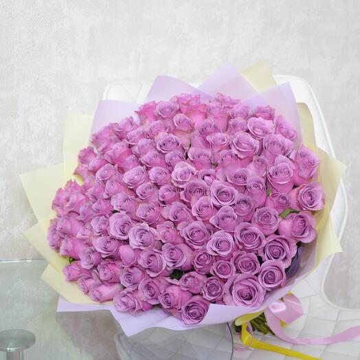 101 Lilac Roses