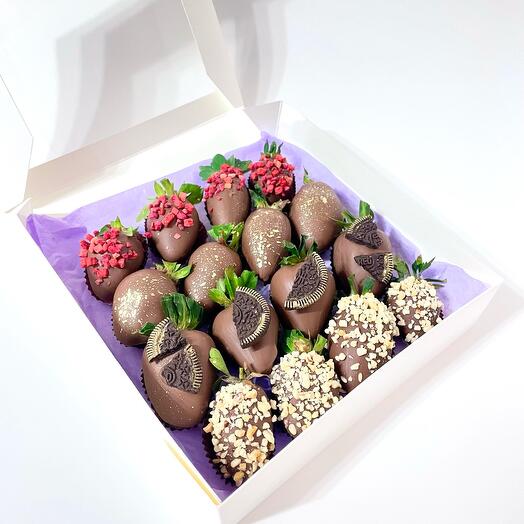 Fresas en chocolate belga