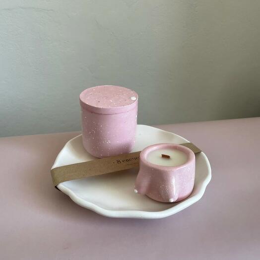 Подарочный набор — свечи на подставке ·Woman 5·