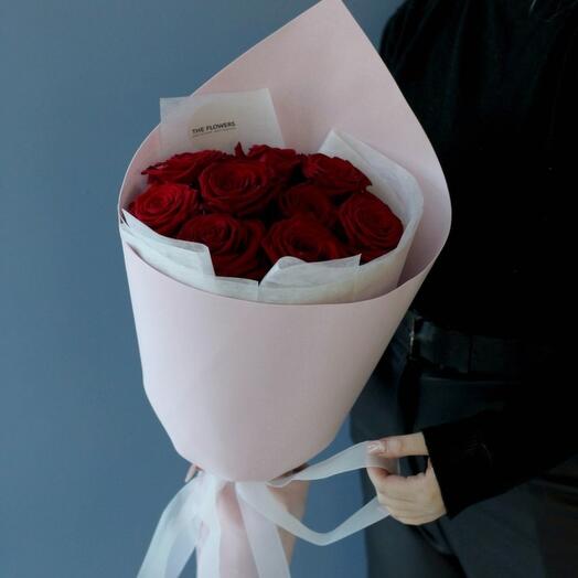 Rose Diamond 11 букет красных кенийских роз