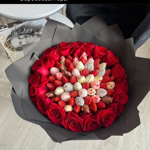 Букет из клубники 2