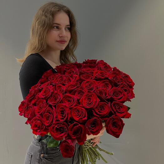 Букет из 51 розы