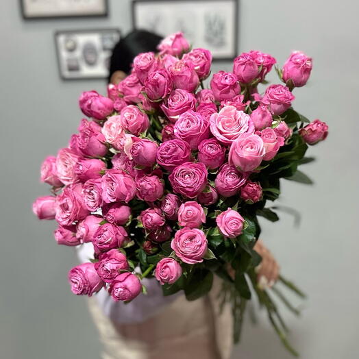 Букет пионовидных, кустовых роз💗💗