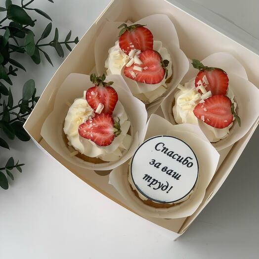 Cupcakes 4 piezas
