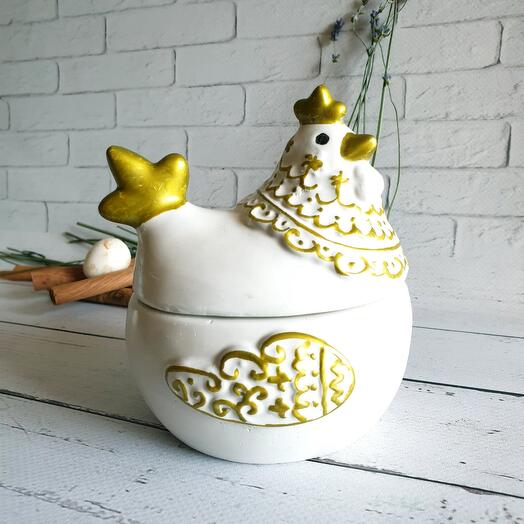 Шкатулка Курочка с сюрпризом