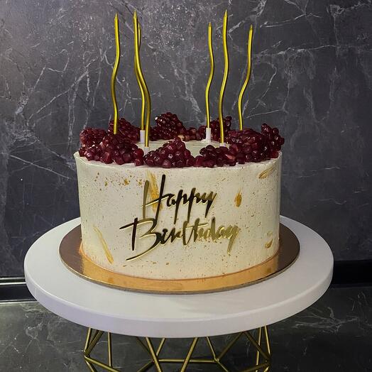 A delicate cake for a girl, Birthday, mom, sister, friend