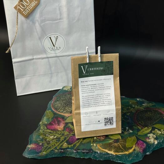 Фирменный купажированный чай премиум класса «Глинтвейн» VETKA TEA COLLECTION