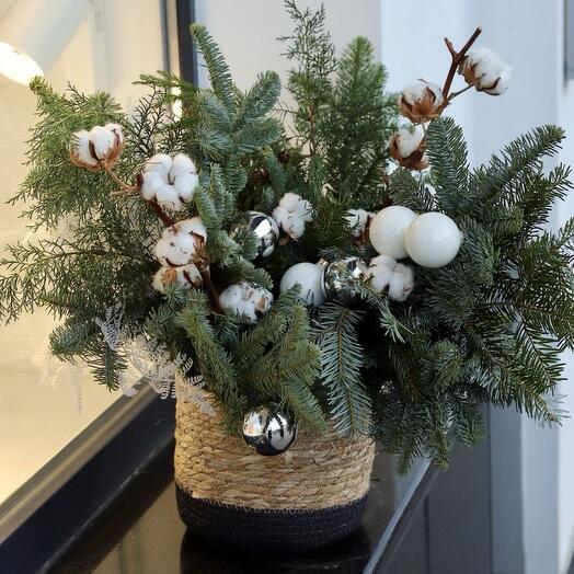 Зимняя корзина