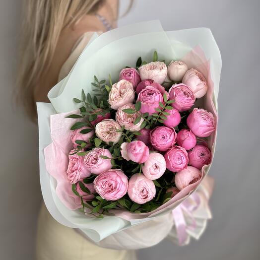 Пионовидные Кустовые Розы