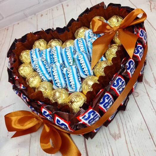 Вкусное сердце 🧡