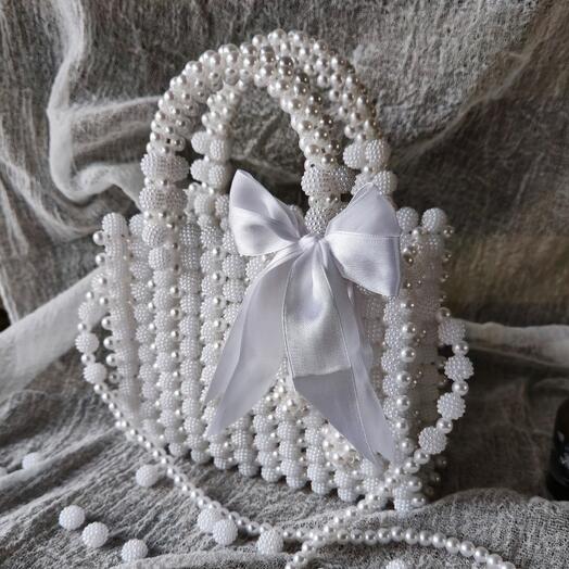 Сумочка из бусин Шамбала ручной работы 🤍