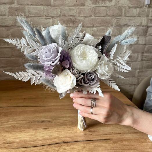 Букет невесты "Черничные ночи"