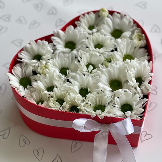 Цветочное сердце L