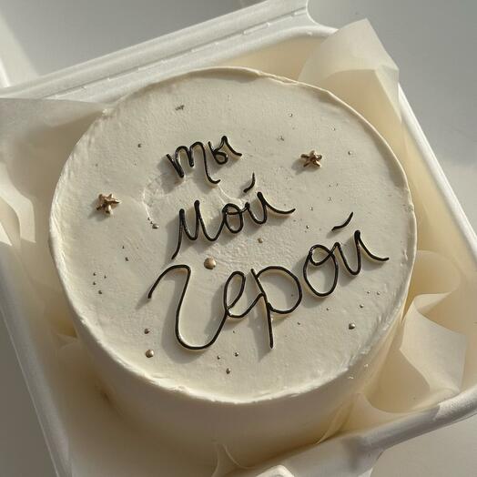 Бенто-торт «Ты мой герой»