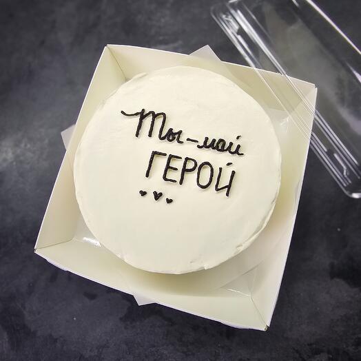 MAXI Бенто торт "Ты мой герой" (любой дизайн)