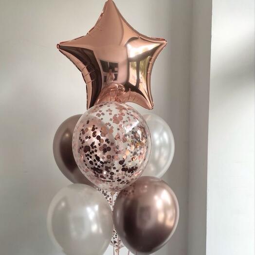 Набор Розовое золото