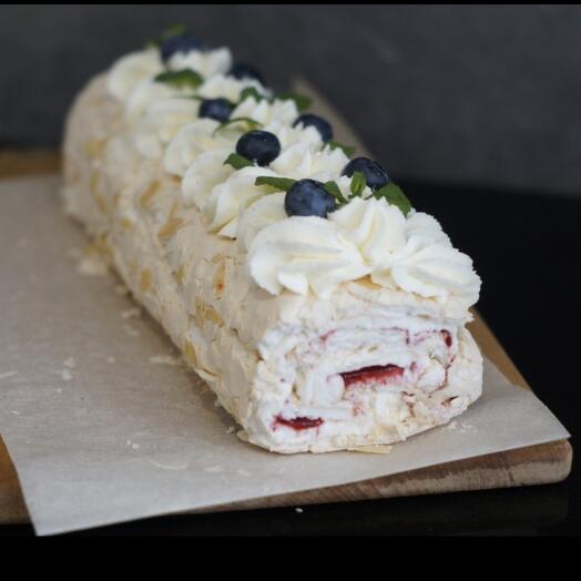 Меренговый рулет