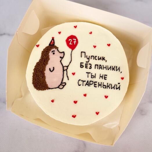 Бенто -торт М с ежиком