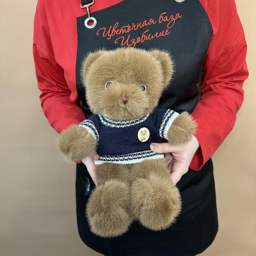 Мишка в синем
