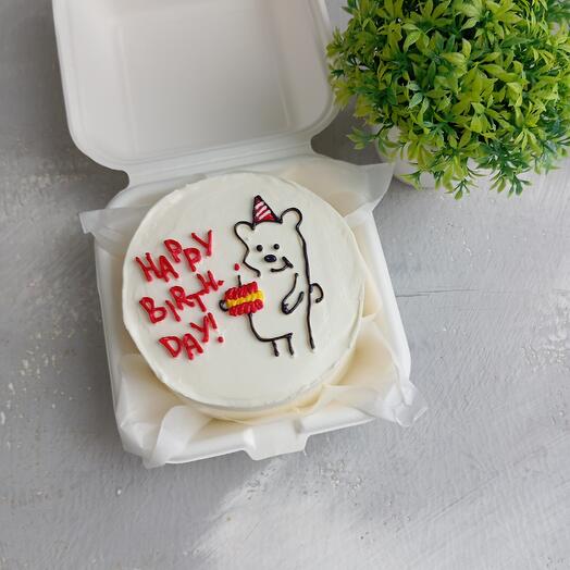 Bento cake for the most beloved person on his birthday