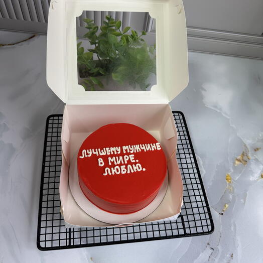 Bento cake as a birthday gift for husband, boyfriend, young man