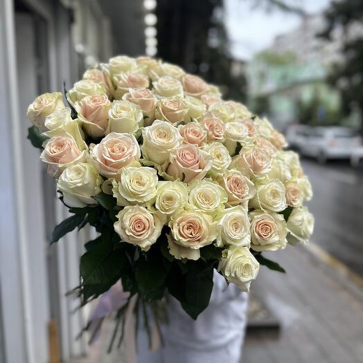 Букет 51 роза Микс