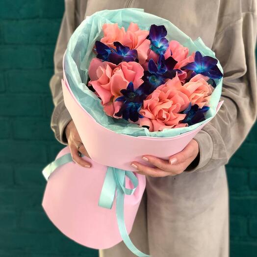 Букет орхидей в Новокузнецке, купить цветы орхидеи с доставкой