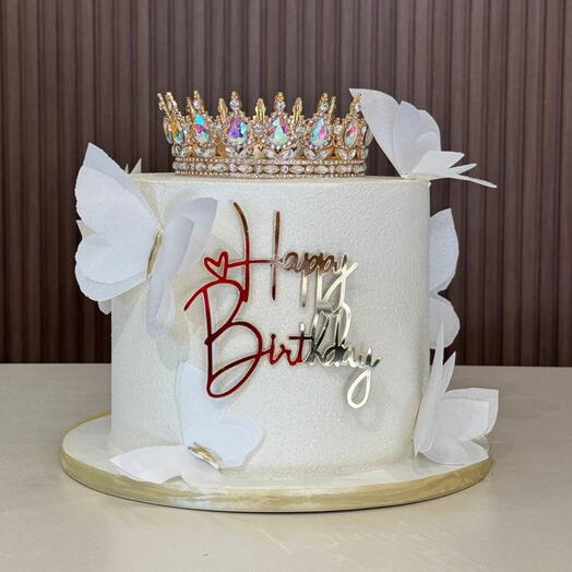 Торт с  короной