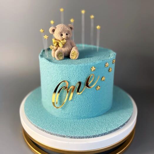 Торт на годик «one»