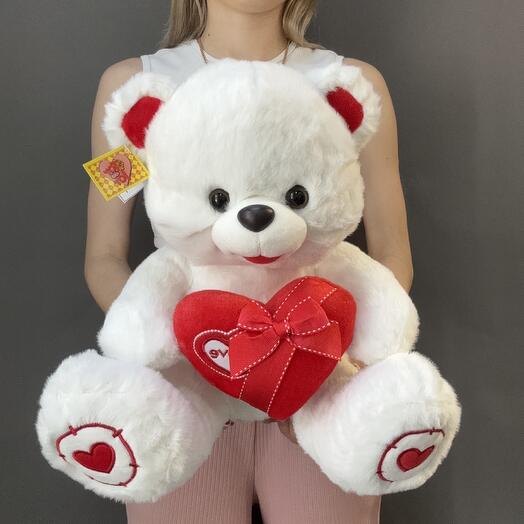 Мягкая игрушка «Медведь с сердцем love