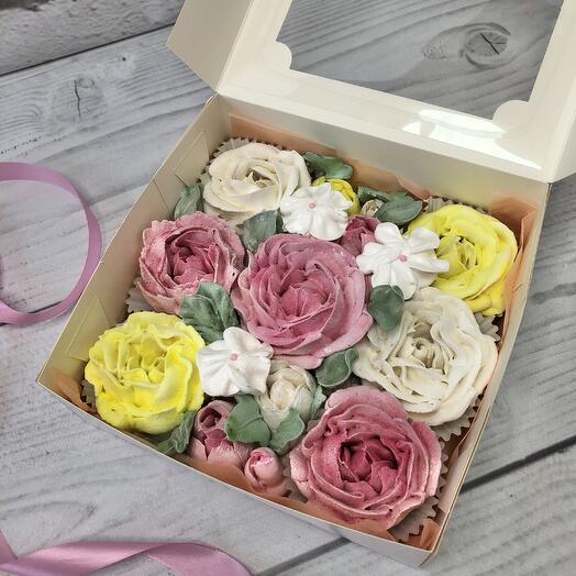 Зефирные цветы на день рождение