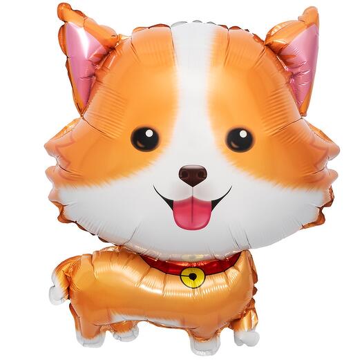 Веселый корги