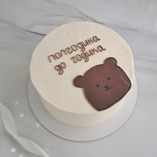 Торт полгодика до годика для ребёнка