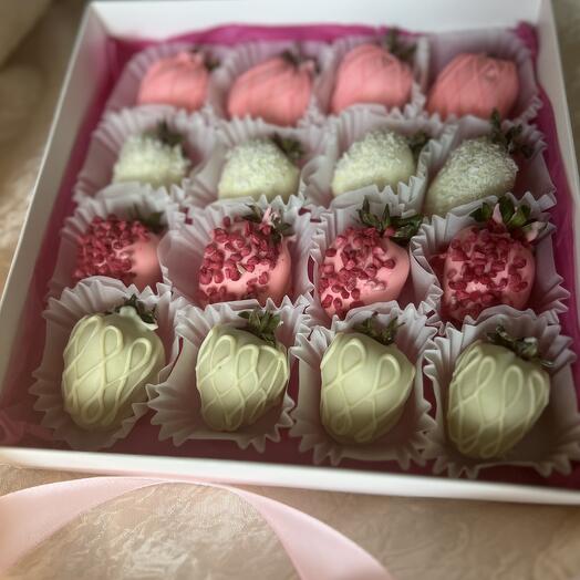 Клубника в шоколаде 16 штук