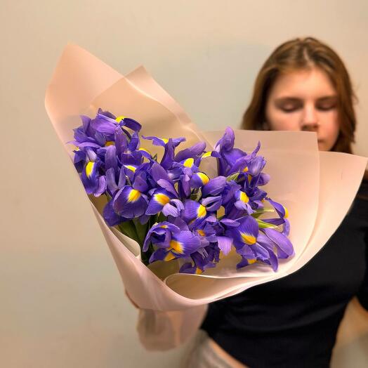 Ирисы фиолетовые 15 шт
