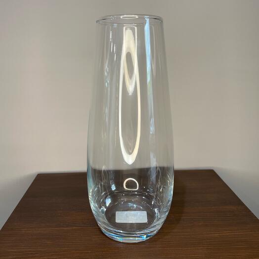 Ваза прозрачная стеклянная