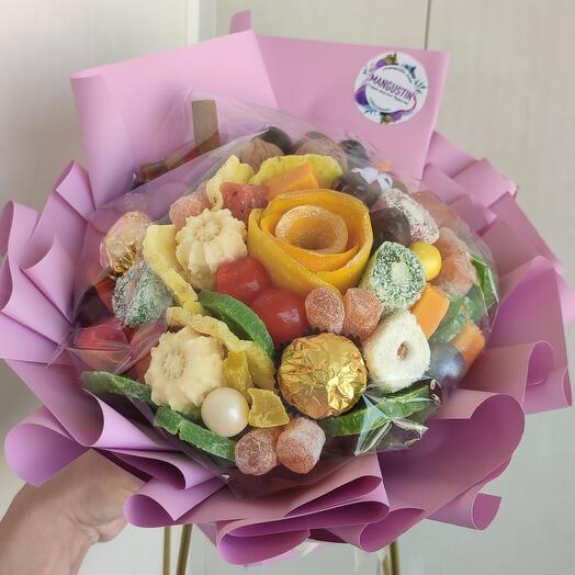 Съедобный букет из сухофруктов Voilet