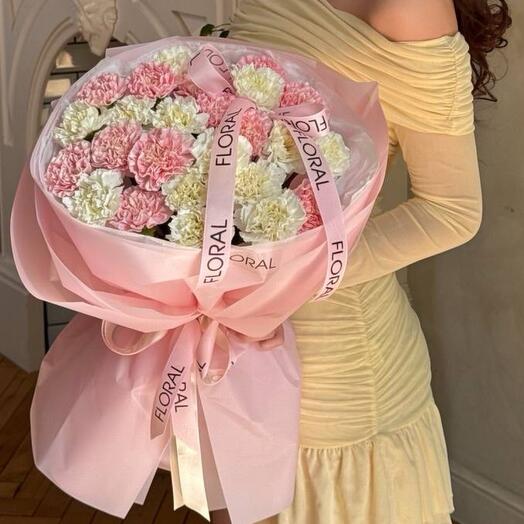 Моно-букет диантусов