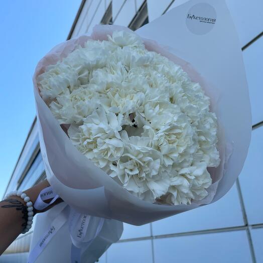 Моно букет из Диантусов/Букет из гвоздики